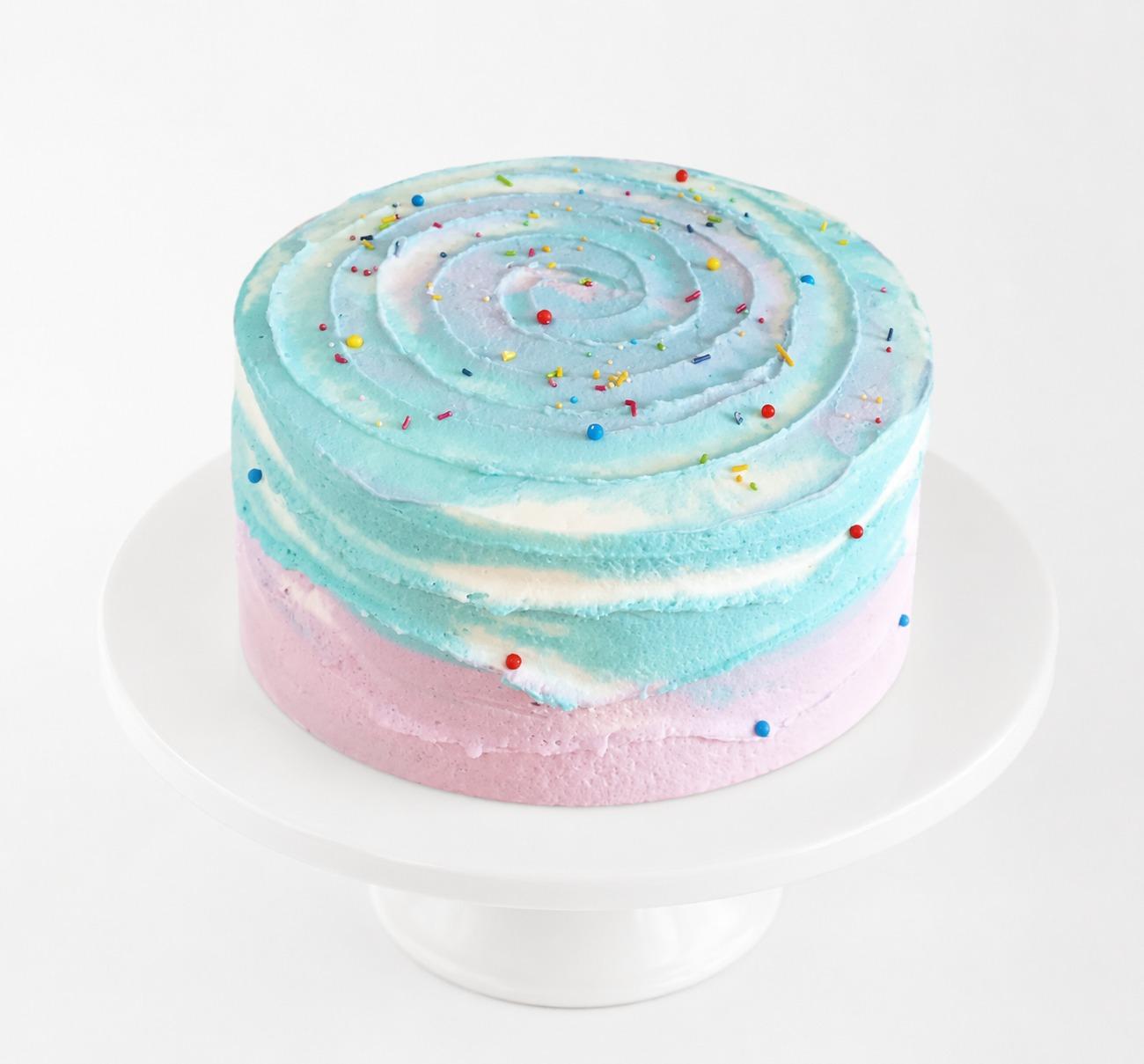 Pastel Bloom Cake