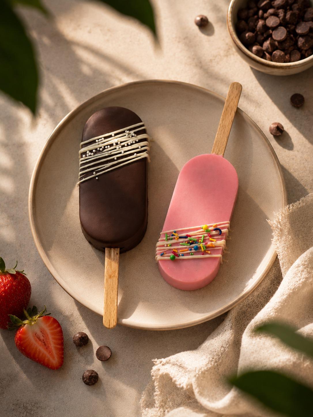 Cake popsicle