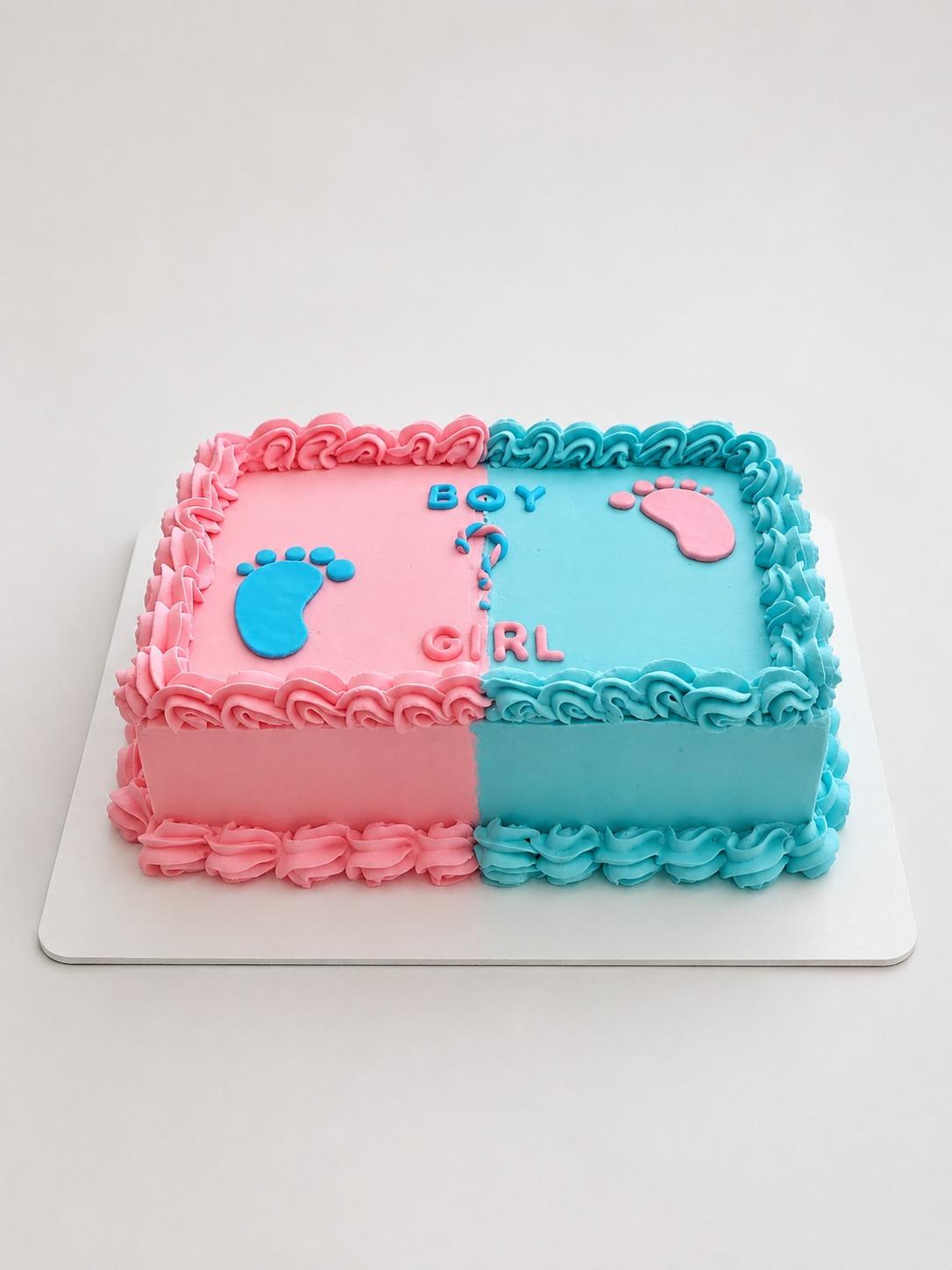 Gender Reveal tårta