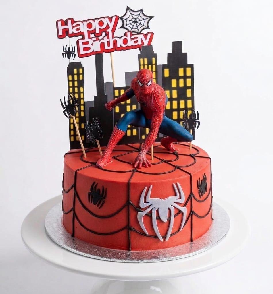 Spiderman Cake