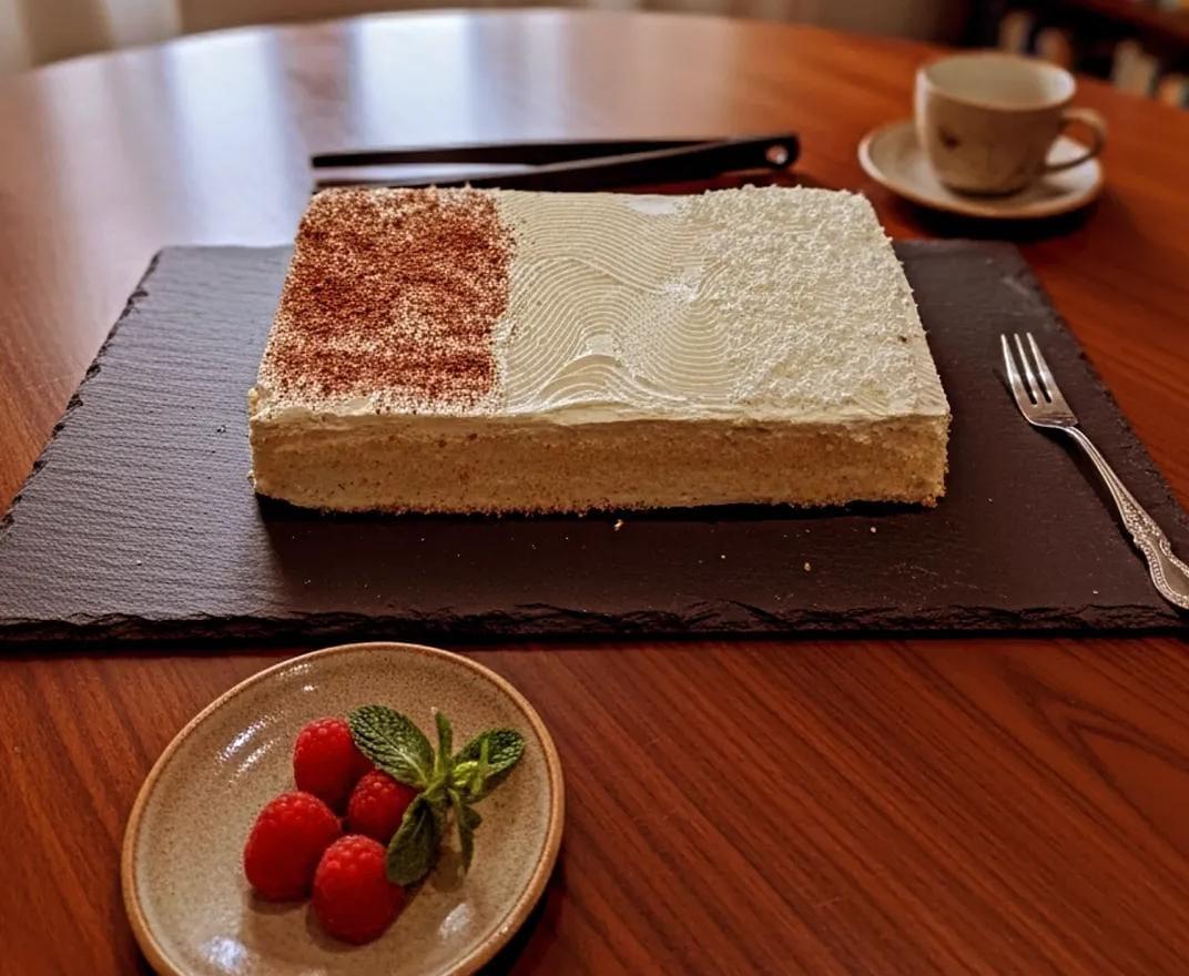 Vanilla fika cake