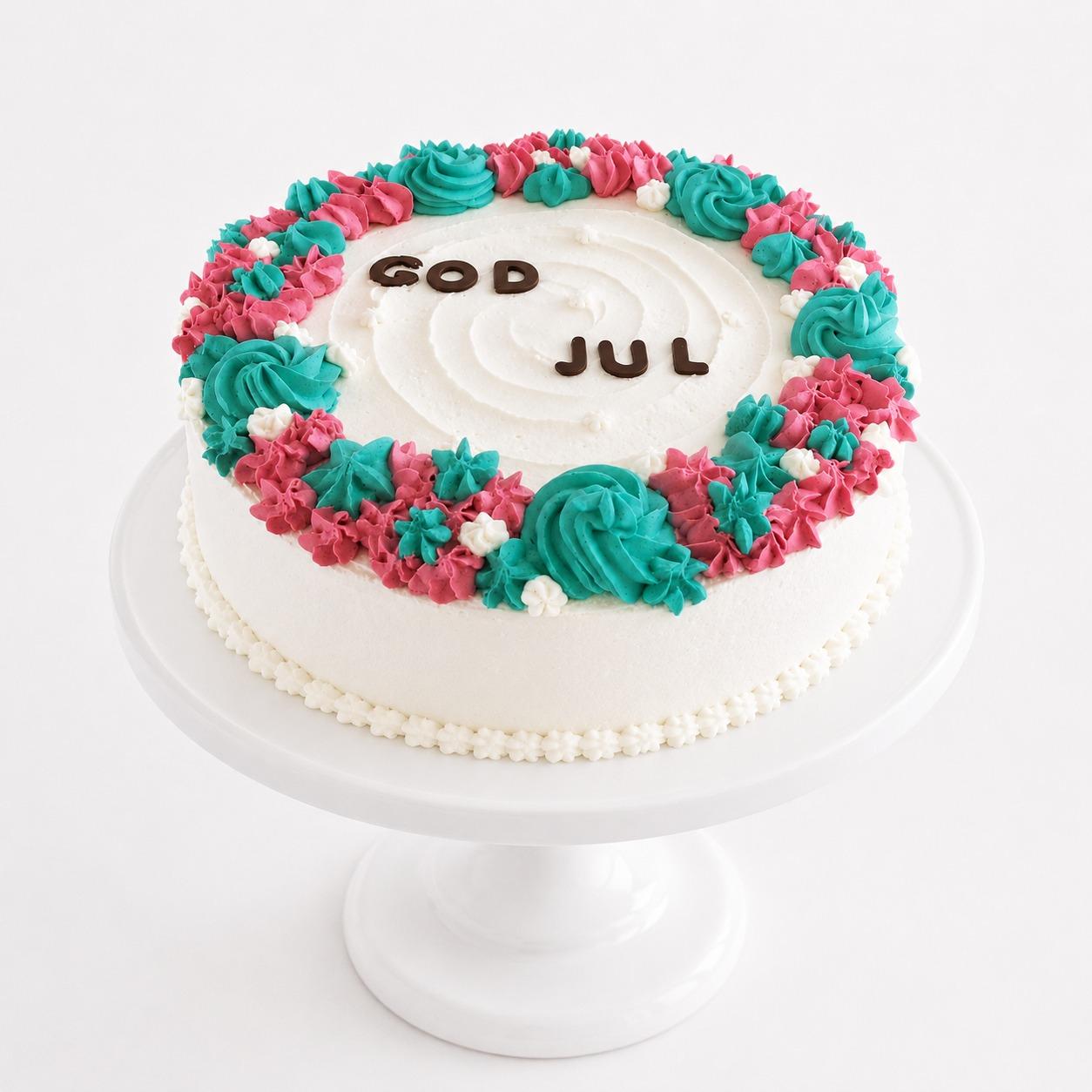 Christmas Wreath Cake